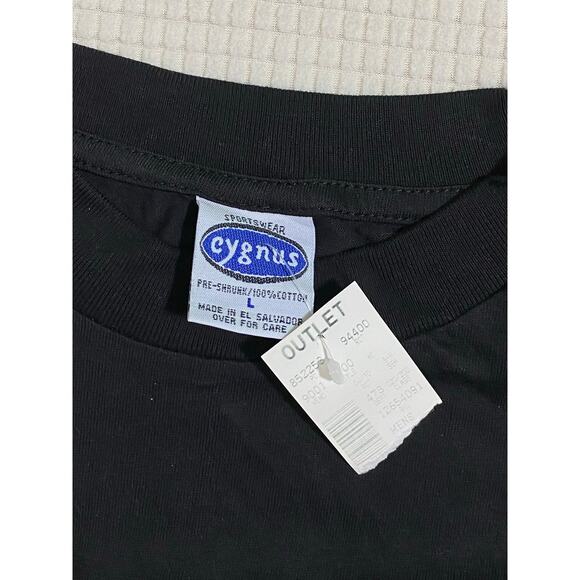 NWT Dragon T shirt Black Crew Neck Tank Guardians of Paradise Large Y2K Skater - Picture 5 of 11